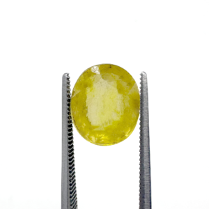 Natural Yellow Sapphire (Pukhraj) 3.5 Carat Round Loose Stone