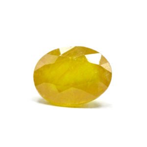 Natural Yellow Sapphire (Pukhraj) 4 Carat Loose Stone